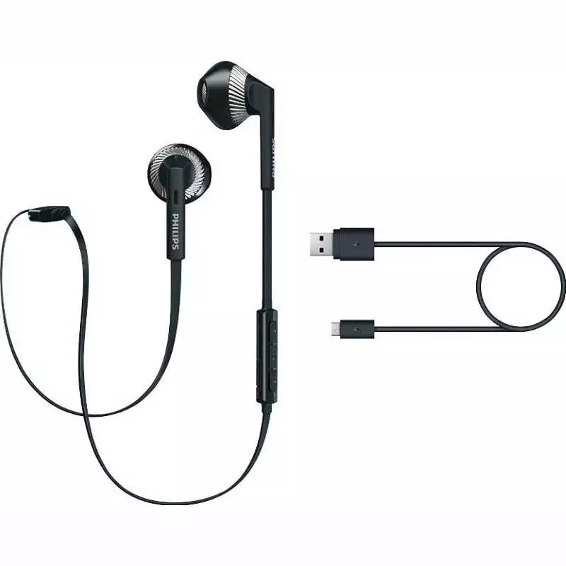 Philips Freshtones Bluetooth Wireless Headphones – Black