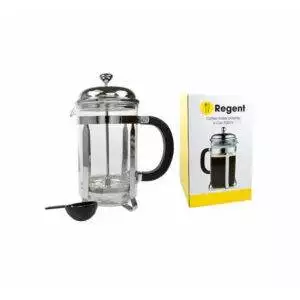 Regent Coffee Plunger – Black 6 Cup 600ml
