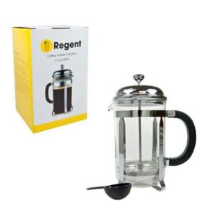 Regent - Coffee Plunger Chrome Plated - 3 Cup - 380ml
