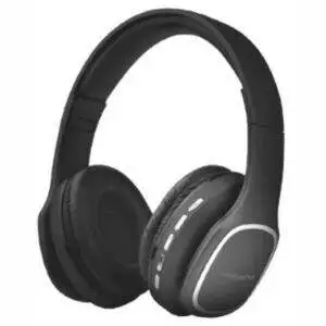 Volkano Phonic Series Black Bluetooth Full Size Headphones