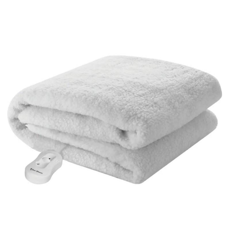 Pure Pleasure Fitted Single Sherpa Electric Blanket Friedman & Cohen