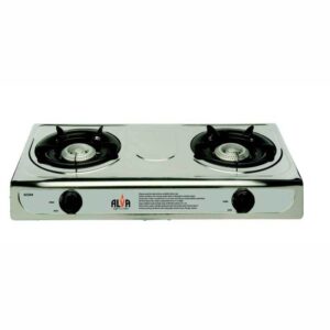 Alva Stainless Steel 2 Plate Gas Burner Stove GCS04