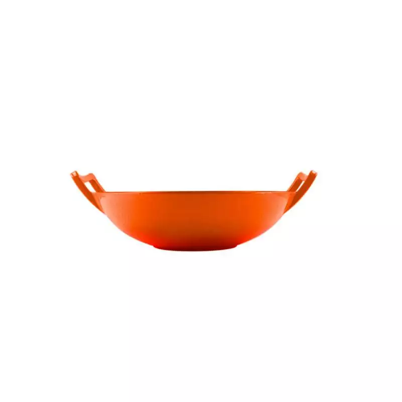 Chef Wok with Handle – 36cm – Orange