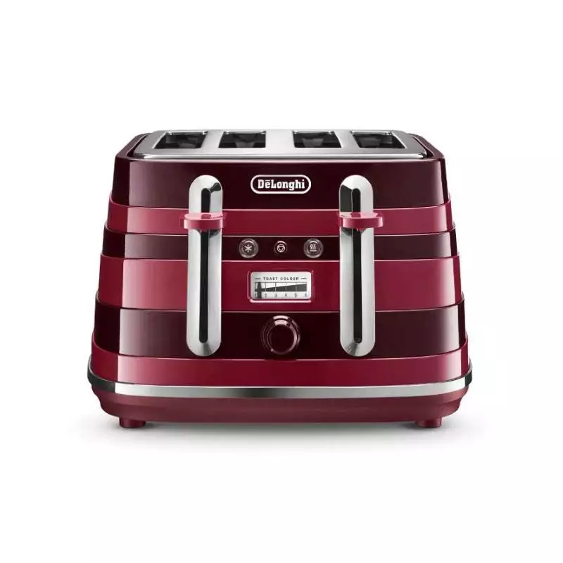 Delonghi Avvolta Class Toaster – Red