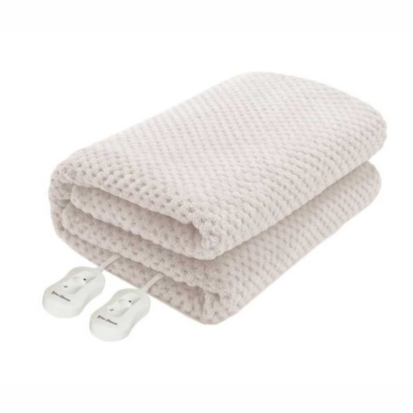 Pure Pleasure Fitted Double Coral Fleece Heat-Blanket