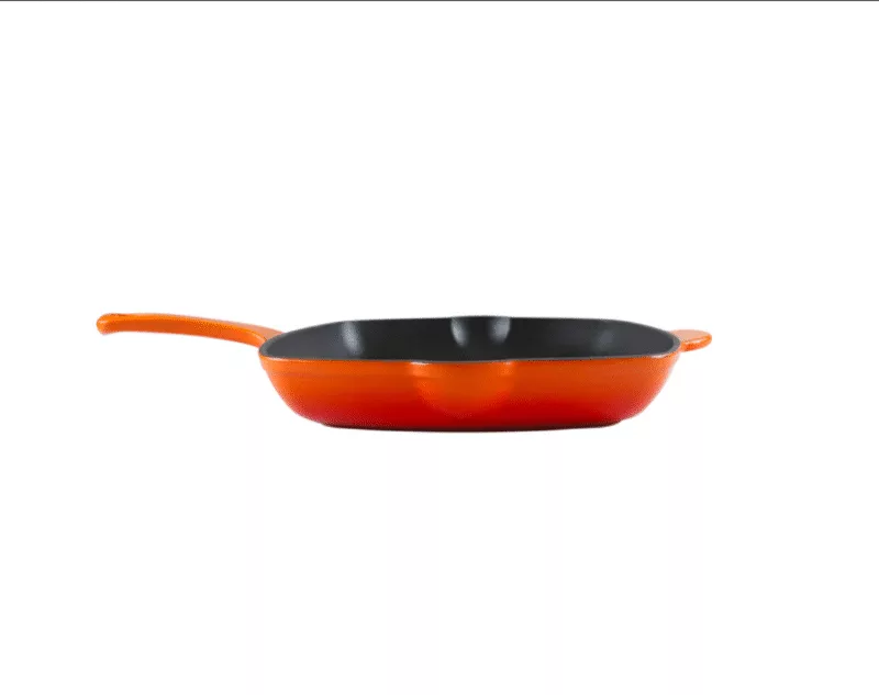 Chef Square Griddle – 26cm Orange