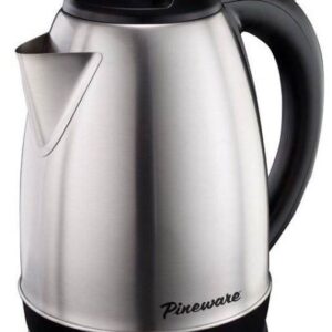 Pineware – 1500w Stainless Steel Kettle – Silver Pineware - 1500w Stainless Steel Kettle - Silver