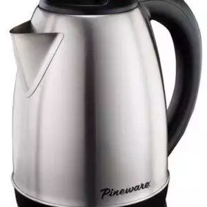 Pineware – 1500w Stainless Steel Kettle – Silver
