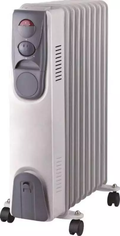 Goldair – 9 Fin Oil Radiator Heater – Cream
