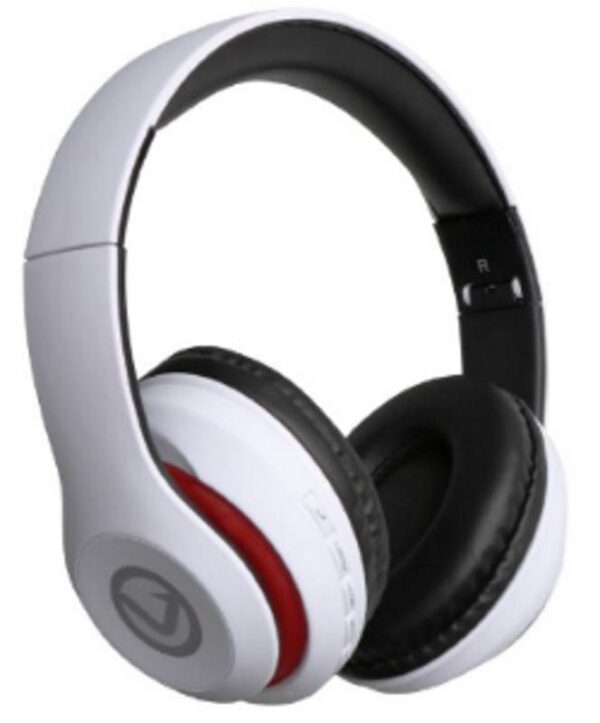 Volkano Impulse Series Bluetooth Headphones- White