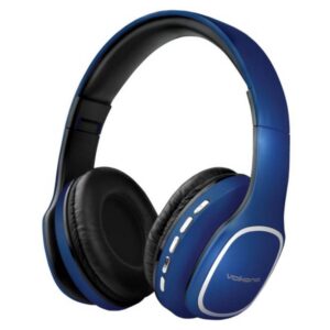 Volkano Phonic Series Blue Bluetooth Full Size Headphones