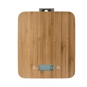 Casa Bamboo Electronic Kitchen Scale Casa Bamboo Electronic Kitchen Scale