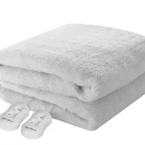 Pure Pleasure Fitted King Sherpa Electric Blanket