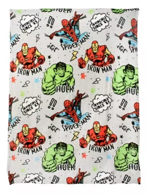 Character Group Marvel Flannel Throw