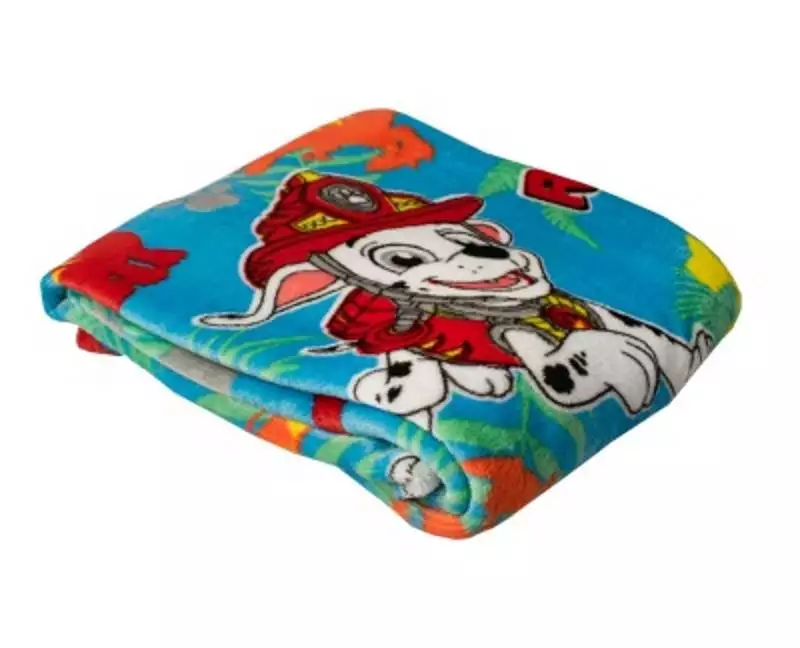 Character Group Paw Patrol Boys Flannel Throw