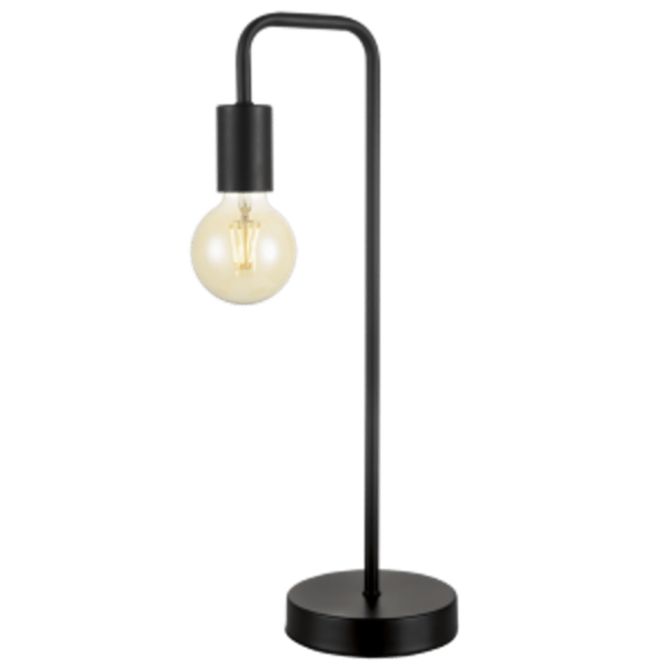 Bright Star Lighting Curved Retro Aluminium Table Lamp TL620