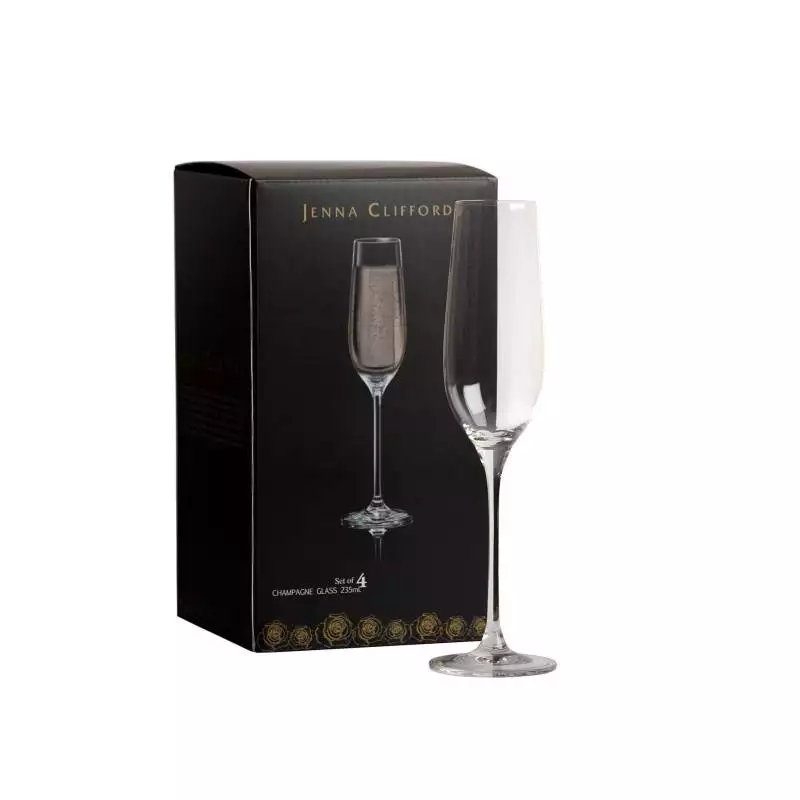 Jenna Clifford Champagne Glass Set of 4 – 235ML