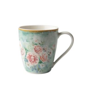 Jenna Clifford Green Floral Mug