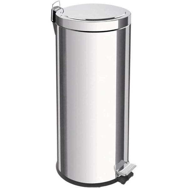 Tramontina Stainless Steel Pedal Trash Bin 30L