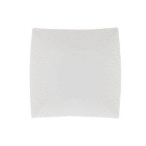 Maxwell & Williams White Basics Diamonds Square Dinner Plate 26cm