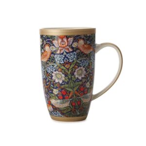Maxwell & Williams William Morris Coupe Mug - Strawberry Thief Blue