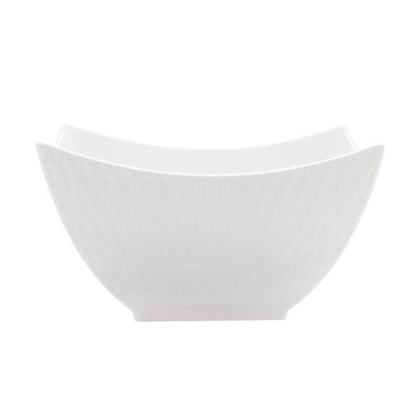 Maxwell & Williams White Basics Diamonds Square Soup Bowl 16cm