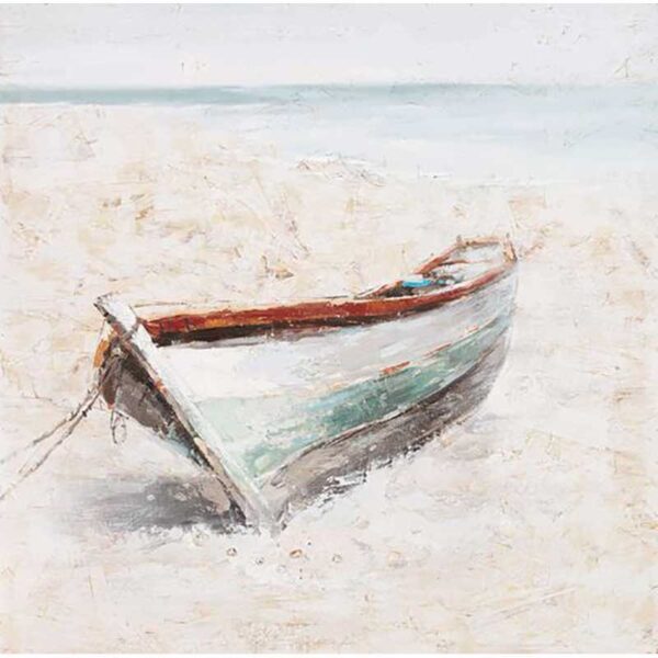 Canvas Boat Painting Canvas Boat Painting