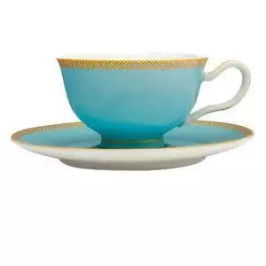Maxwell & Williams Kasbah Rose 85ml Espresso Cup and Saucer Set