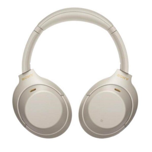 Sony Silver Wireless Noise Cancelling Headphones