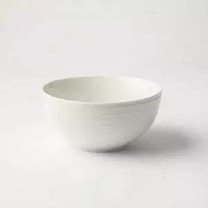 Jenna Clifford – Embossed Lines Cereal Bowl Cream