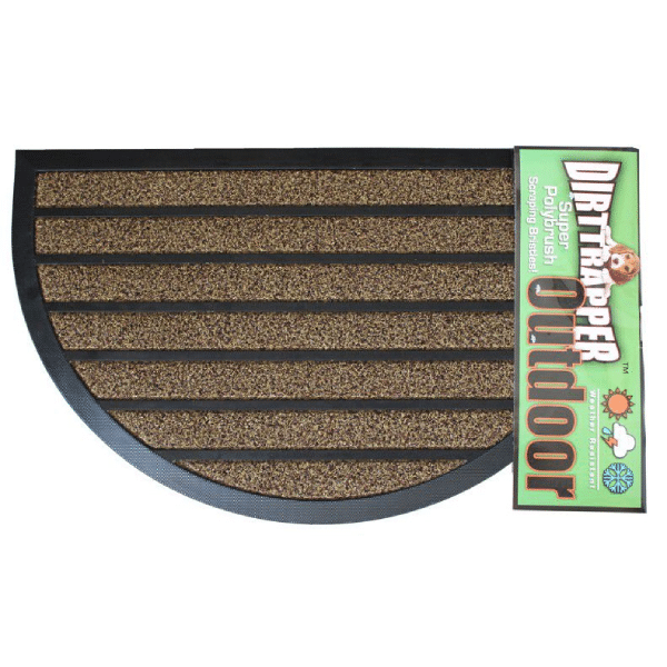 Dirttrapper Half Moon Outdoor Mat 75cm x 45cm Friedman & Cohen