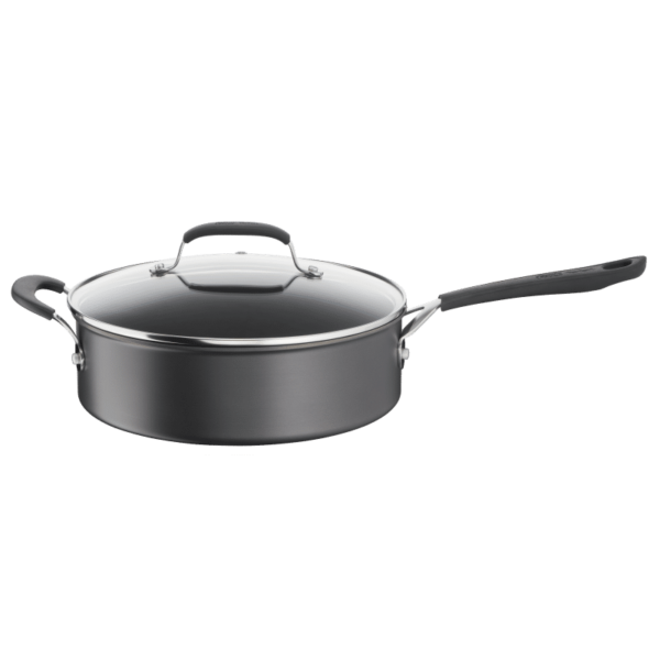 Jamie Oliver Tefal Hard Anodised Saute Pan 26cm Jamie Oliver Tefal Hard Anodised Saute Pan 26cm