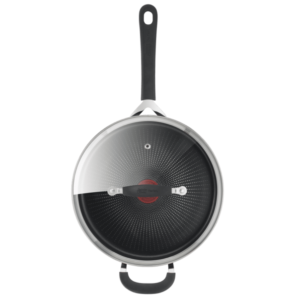 Jamie Oliver Tefal Hard Anodised Saute Pan 26cm Jamie Oliver Tefal Hard Anodised Saute Pan 26cm
