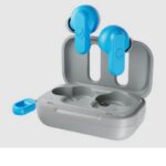 Skullcandy Dime Tru Wireless In Ear Light Grey Blue Earbuds Skullcandy Dime Tru Wireless In Ear Light Grey Blue Earbuds