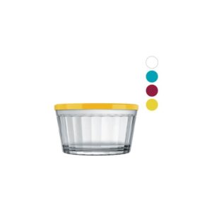 Nadir Americano Large Bowl With Colour Plastic Lid 600ML