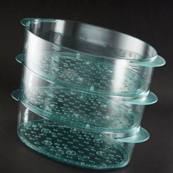 Russell Hobbs 3 Tier Satin Quartz Steamer