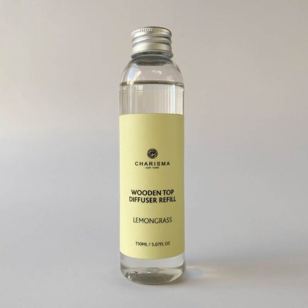 Charisma Wooden Top Diffuser Refill, Lemongrass 150ml