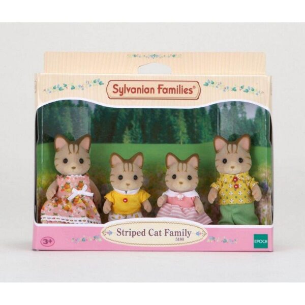 Sylvanian Families Striped Cat Family Sylvanian Families Striped Cat Family