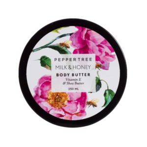 Pepper Tree Body Essentials Milk & Honey Body Butter 250 ml