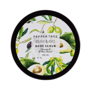 Pepper Tree Body Essentials Olive & Avo Body Scrub 250 ml