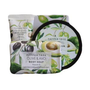 Pepper Tree Body Essentials Olive & Avo Gift Set