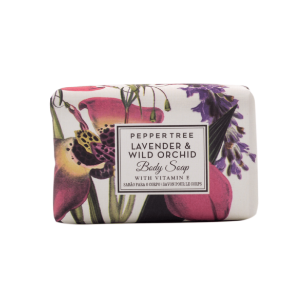 Pepper Tree Lavender & Wild Orchid Body Soap 150 g Pepper Tree Lavender & Wild Orchid Body Soap 150 g