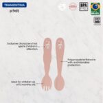 Tramontina Le Petit 2-Piece Pink Children’s Flatware Set Tramontina Le Petit 2-Piece Pink Children’s Flatware Set