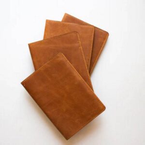 Pieter De Jager Leather Notebook Cover - A5