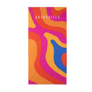 Granadilla Bright Groovy Beach Towel