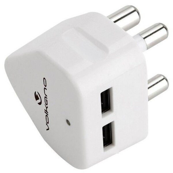Volkano Dual USB Wall Charger Current Series Volkano Dual USB Wall Charger Current Series