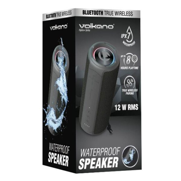 Volkano IPX7 Water Proof Bluetooth Speaker – Hydro + Series Volkano IPX7 Water Proof Bluetooth Speaker – Hydro + Series