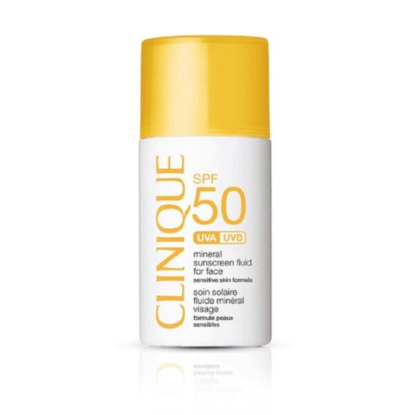Clinique SPF50 Mineral Sunscreen Fluid For Face Clinique spf 50 mineral sunscreen fluid for face