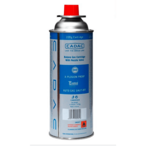 Cadac Butane Gas Cartridge with Nozzle – 227g Cadac Butane Gas Cartridge with Nozzle - 227g