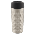 0111295407-SN-DIA400S - 6009710422687 - Snappy Diamond Tumbler 400ml Silver - Product Image 1